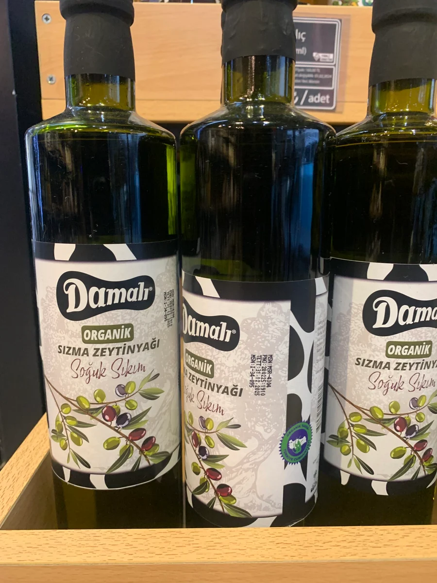 Organik Zeytinyağı 750 Ml (Cam Şişe)