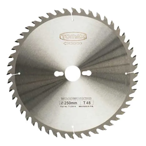 TOMAX Alüminyum Daire Testere 250x80Tx30
