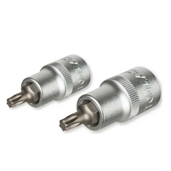 TOMAX Lokmalı Star Torx Bits Uç 1/2 inç T.35X55 mm 10 Adet