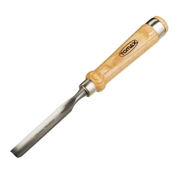 Tomax Oluklu İskarpela Ahşap Saplı 12 mm