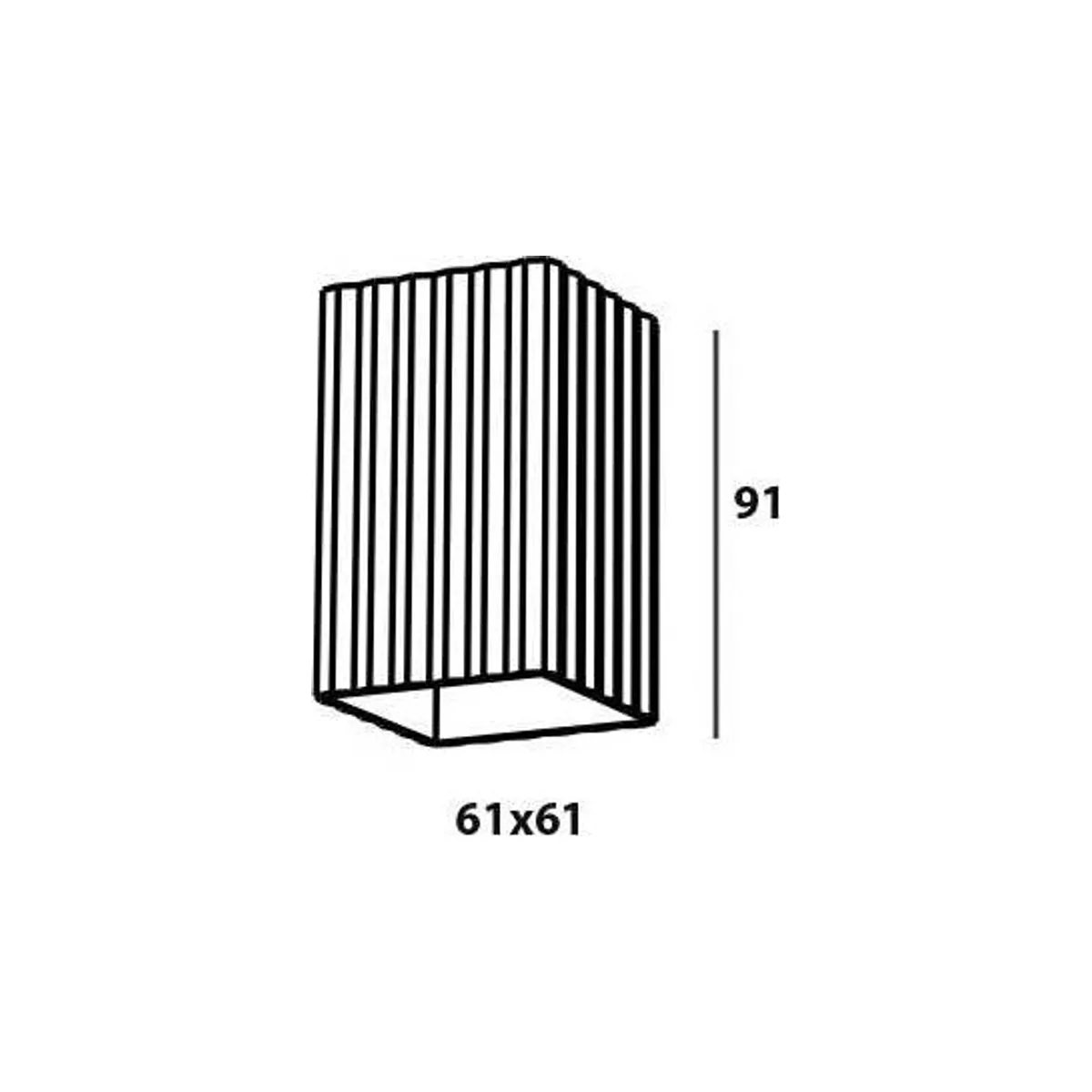 JC080 A Altın Kübik Tavan Armatürü - Görsel 2
