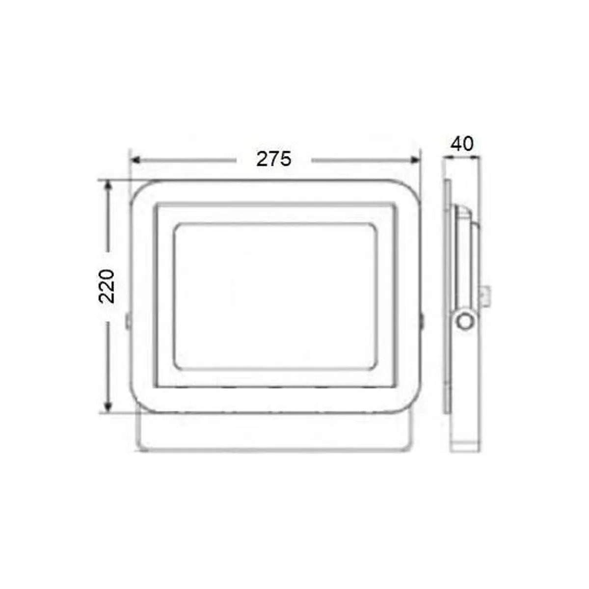 LP100 B 100W Led Projektör 6500K - Görsel 2