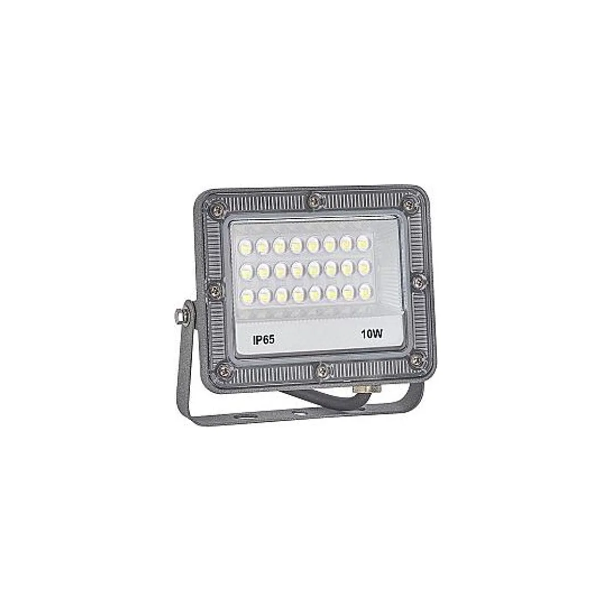 LP501 S 10W Lensli Metalik Gri Led Projektör 3000K