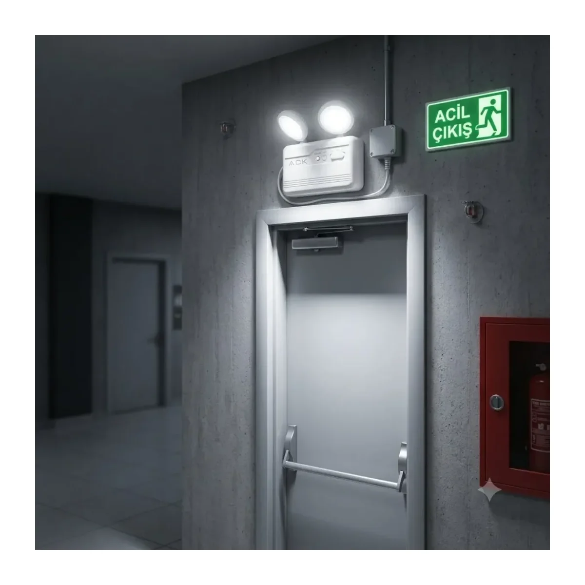 40X0.2W SMD LED IŞILDAK ACİL AYDINLATMA KİTİ PRO SERIES AC02-00230
