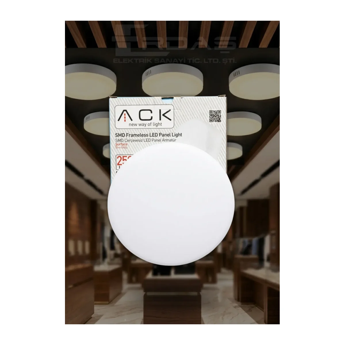 24W 3000K Gün Işığı Sıva Üstü Led Armatür - Görsel 2