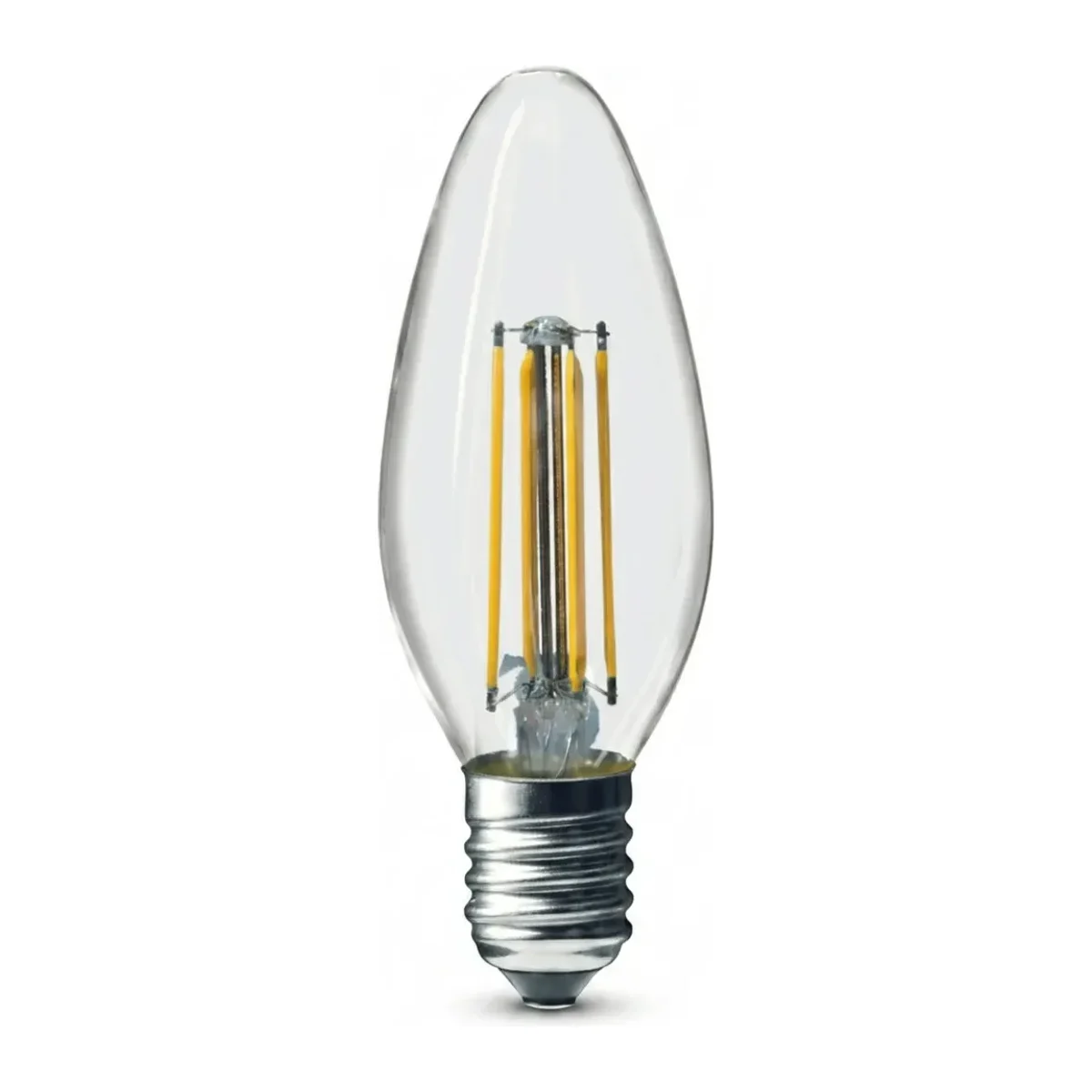 LED Rustik Ampul 4W E14 Beyaz 5 Adet