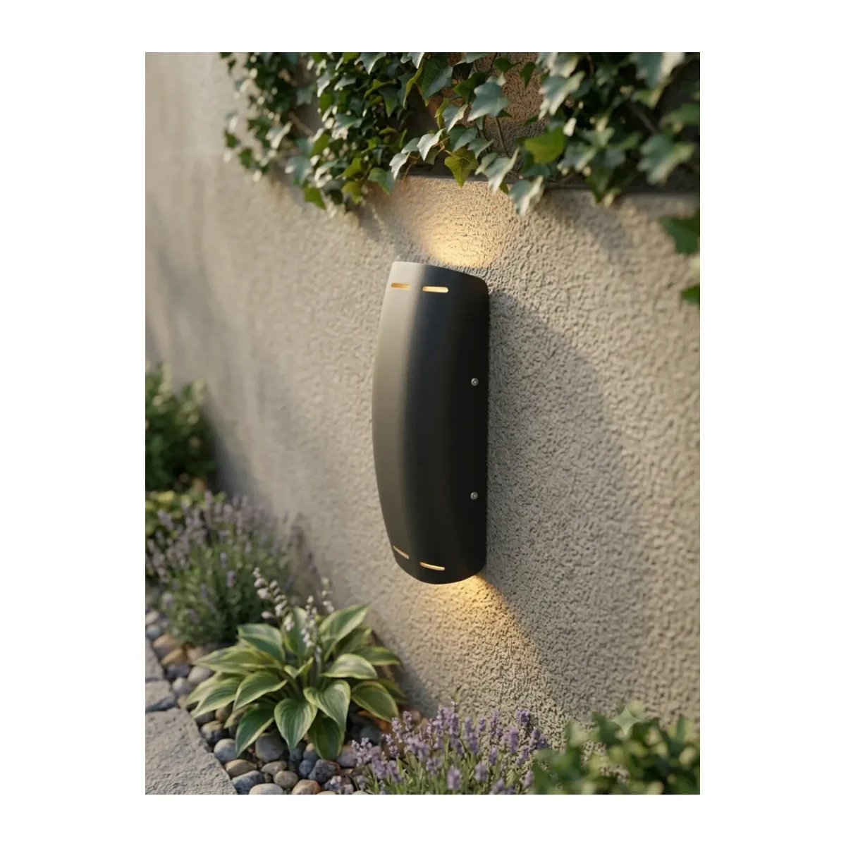Sirius Alüminyum Duvar Apliği - 2x3.5W 3000K Siyah (AG40-01002) - Görsel 2