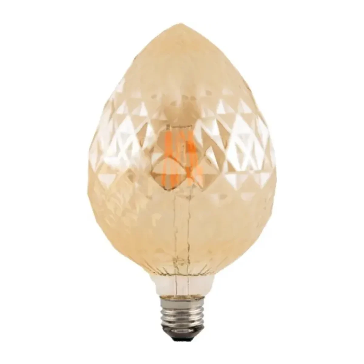 4W LED Rustik Ampul G95 E27 2200K Sıcak Işık – Vintage Dekoratif 50.000 SAAT KULLANIM ÖMRÜ - Görsel 2