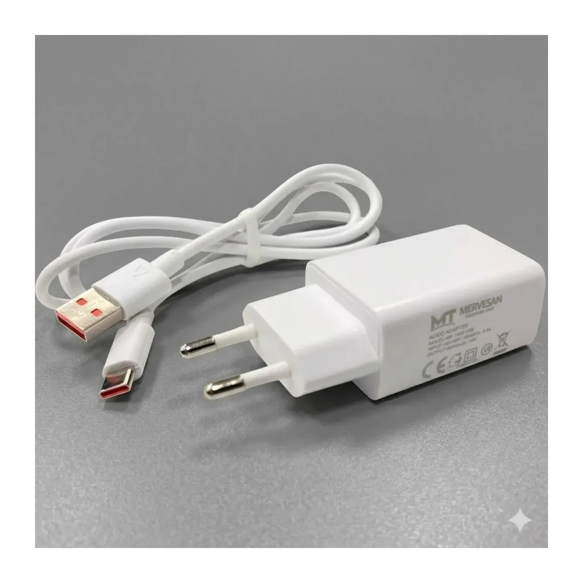 MT-1505 USB 5V 2A 10W TYPE C ŞARJ ALETİ - Görsel 2