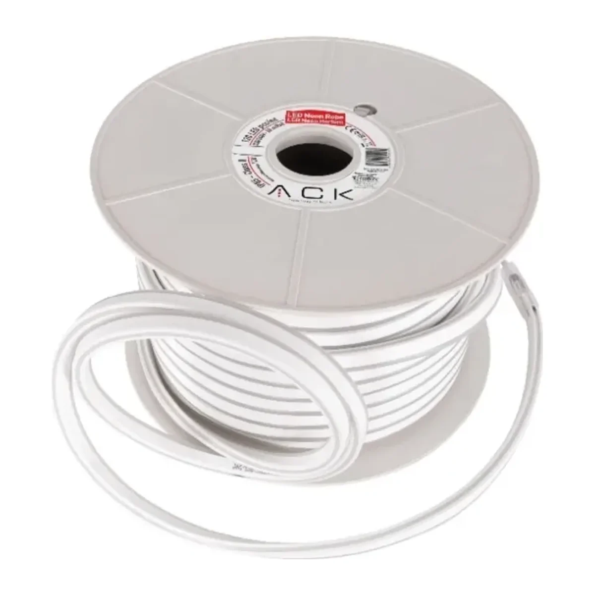 220V IP65 NEON LED GÜNIŞIĞI 3000K 50 METRE - Görsel 2