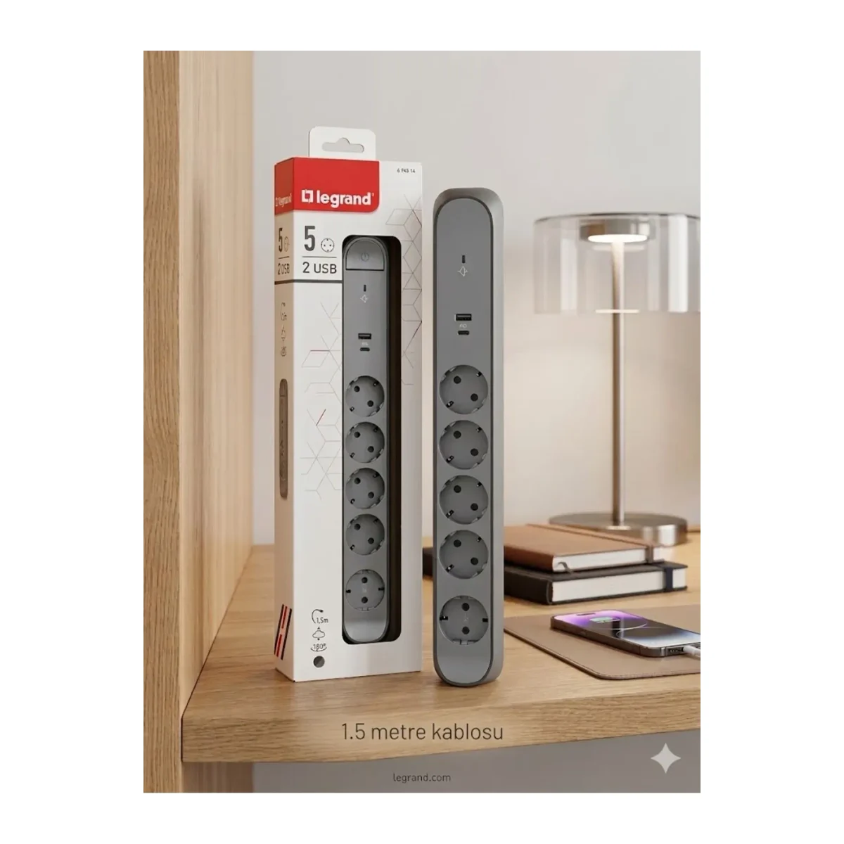 GRUP PRİZ USB-TYPE-C - Görsel 2