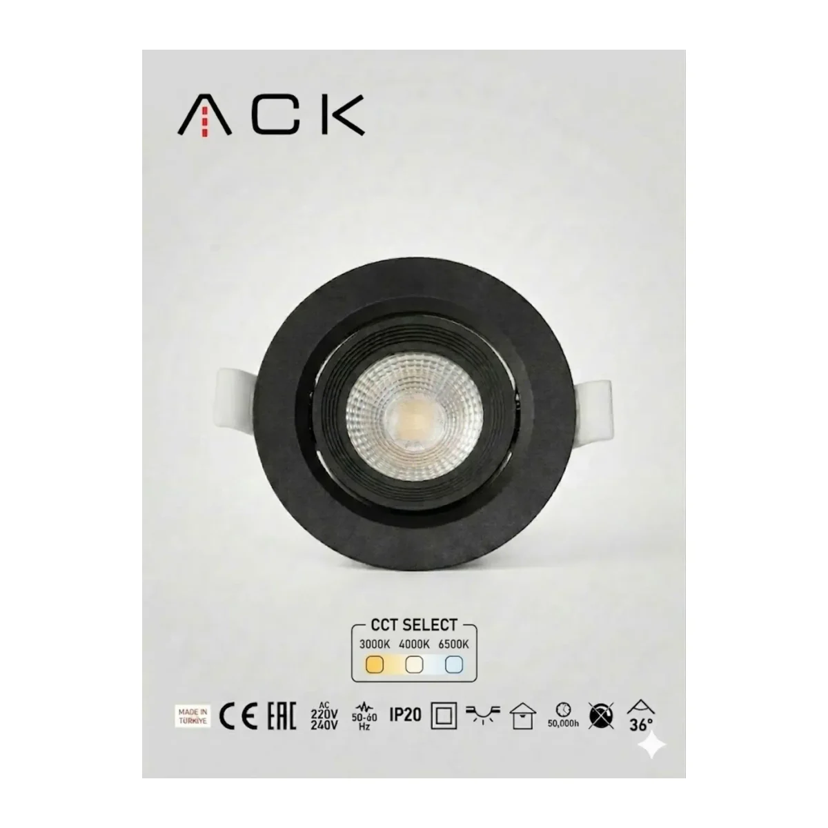 Sıva Altı CCT LED Spot Armatür - Görsel 2