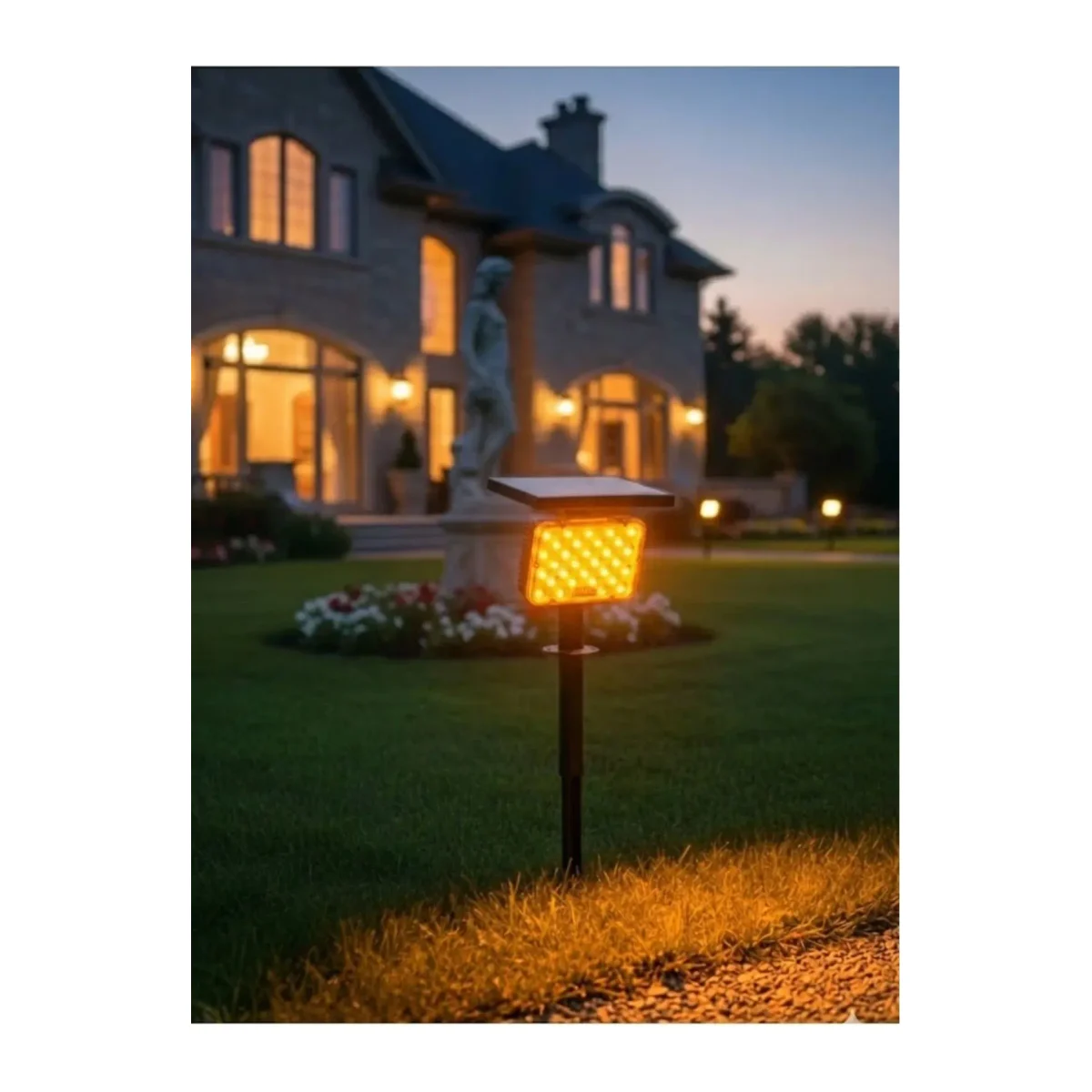 Solar LED Çim Armatürü