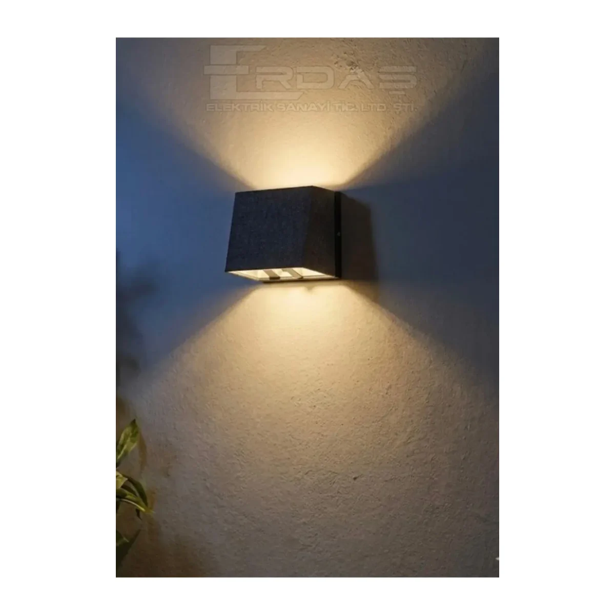 SOLAR LED BAHÇE ARMATÜRÜ ÇİFT YÖNLÜ - Görsel 2
