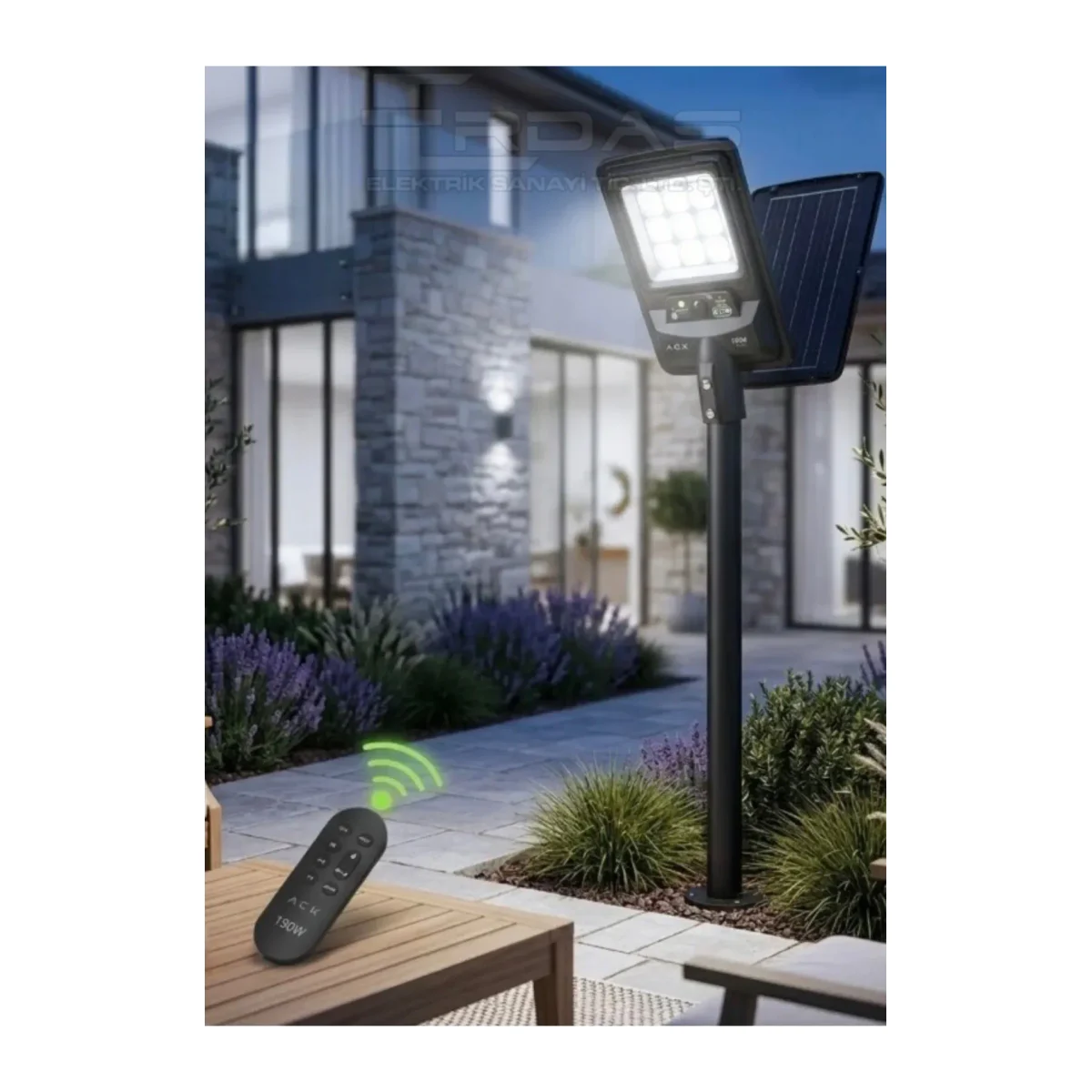 60W 6500K SOLAR SOKAK ARMATÜRÜ - Görsel 2