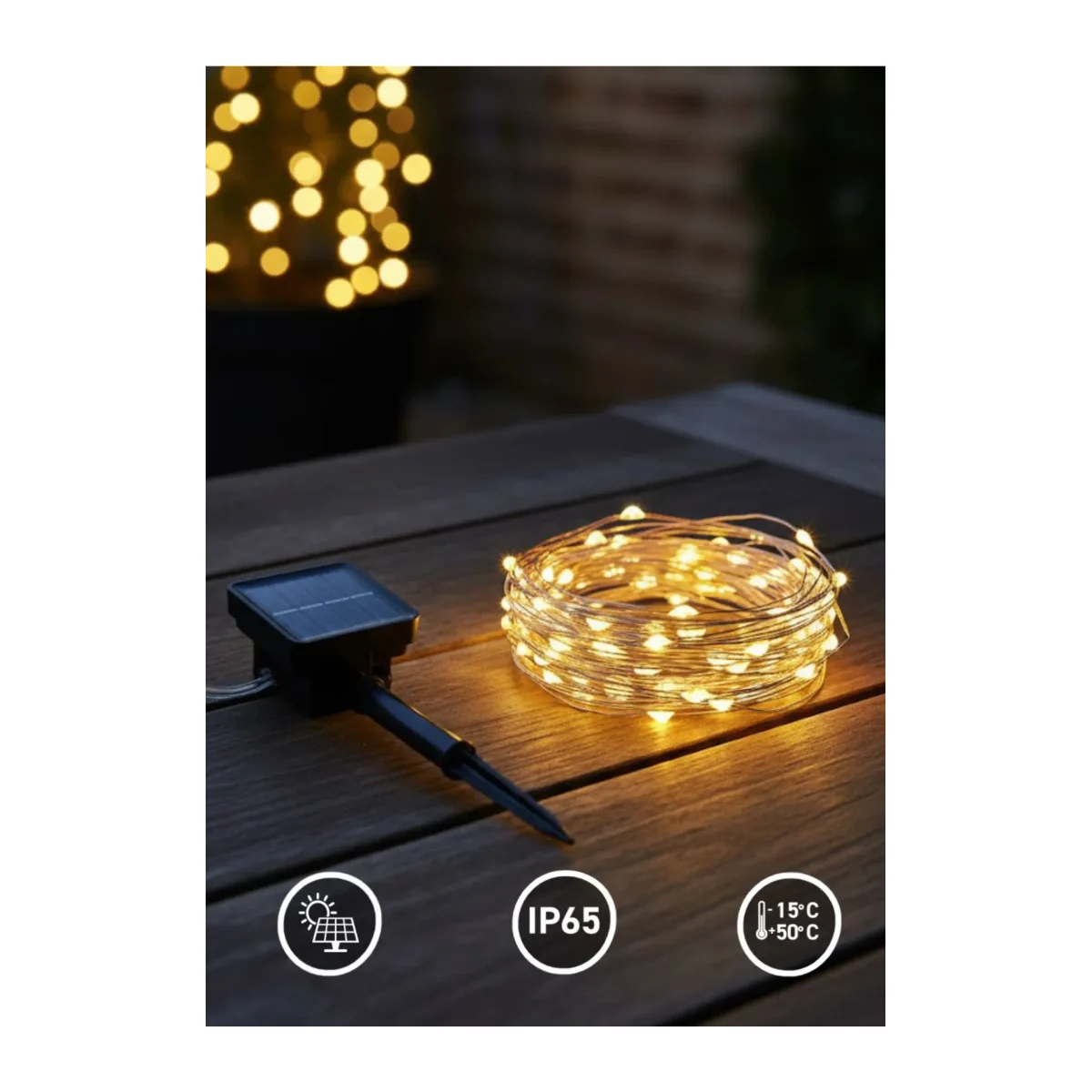 Led Solar Süsleme Işığı - Görsel 2