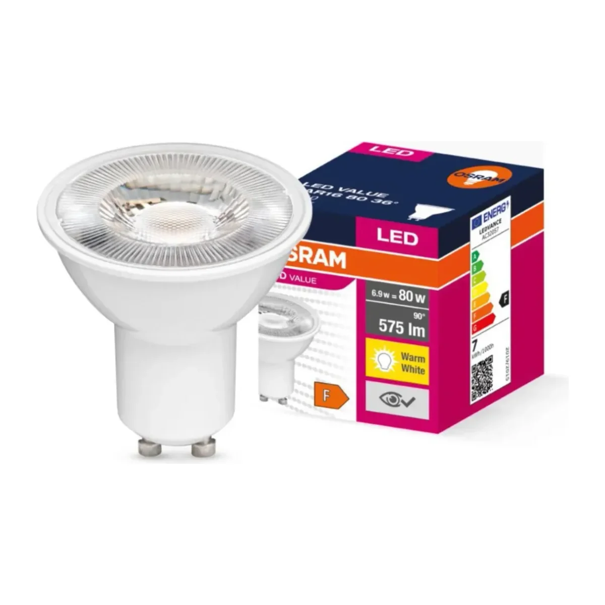 GU10 Led Ampul 6.9 W 3000K Gün Işığı (10 Adet) - Görsel 2