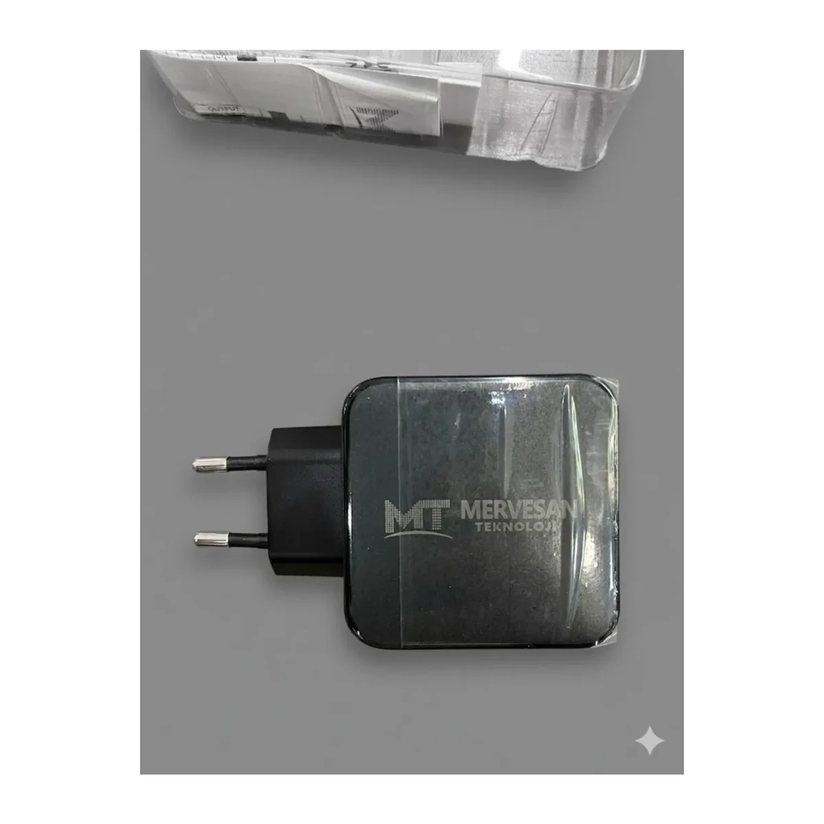 MT-GAN-65 HIZLI ŞARJ ADAPTÖRÜ 65W SİYAH - Görsel 3