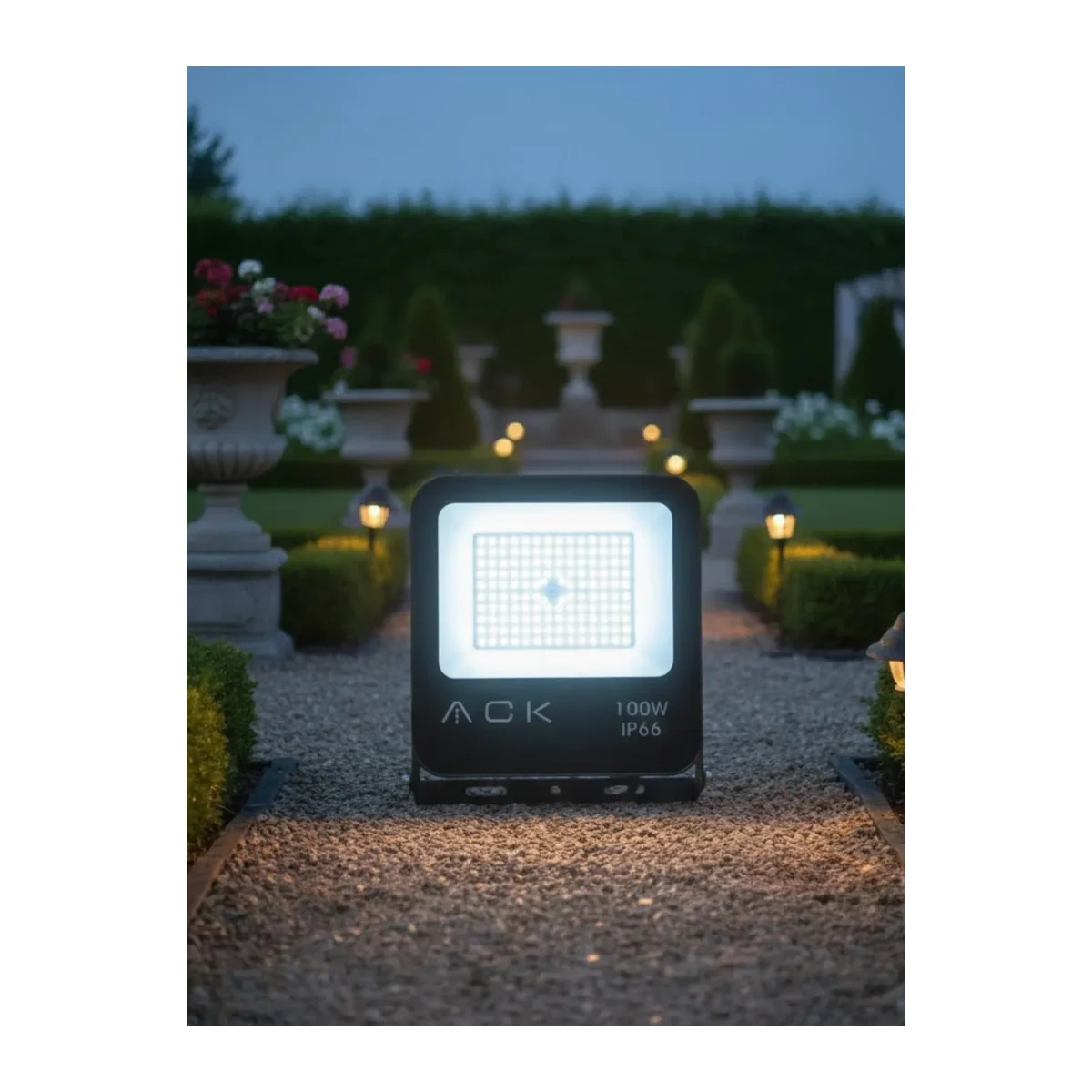 ACK 100W LED Projektör Beyaz - Görsel 2