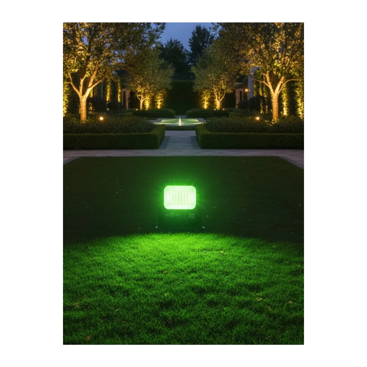 30W LED Projektör Yeşil - Görsel 2