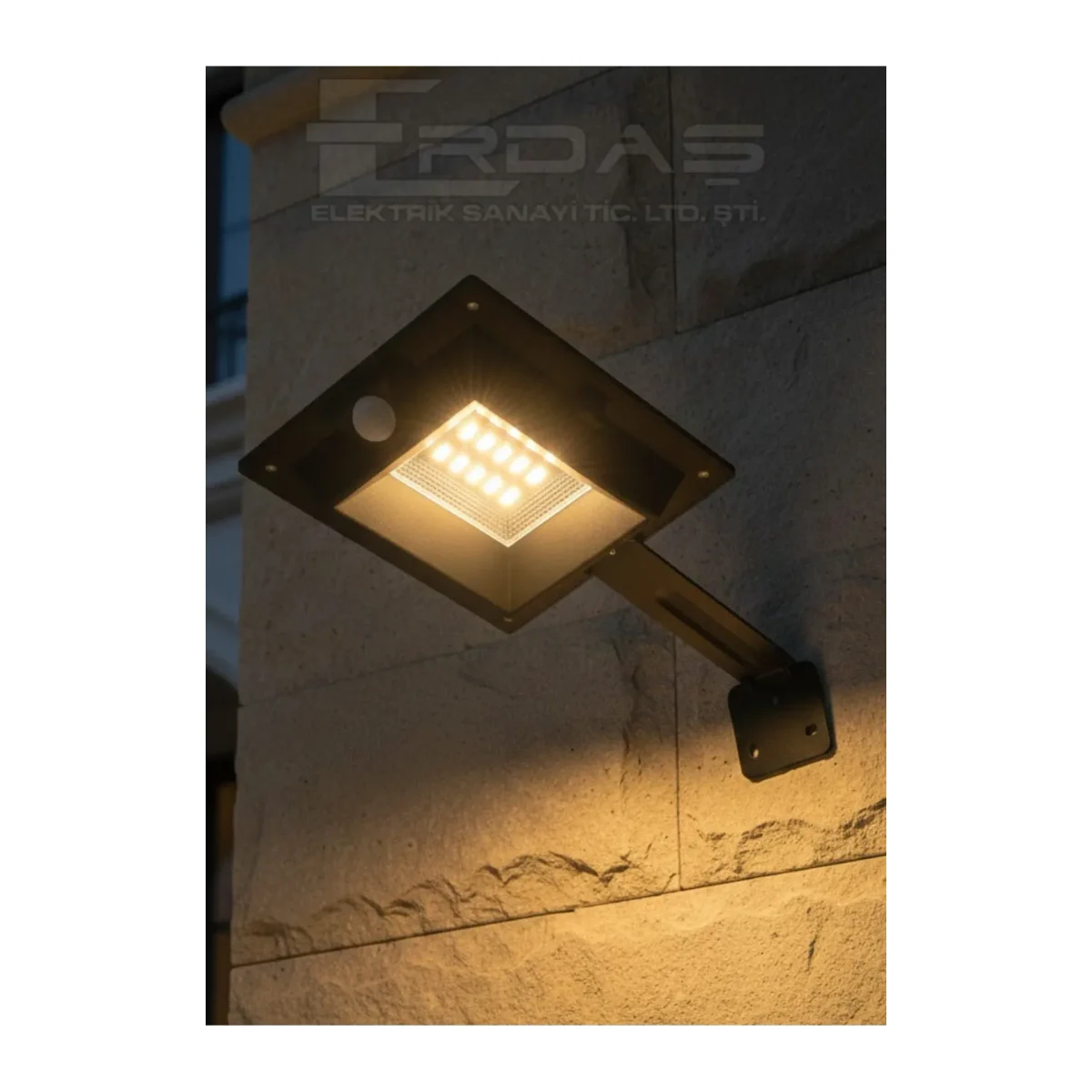 Solar LED Bahçe Armatürü - Görsel 2