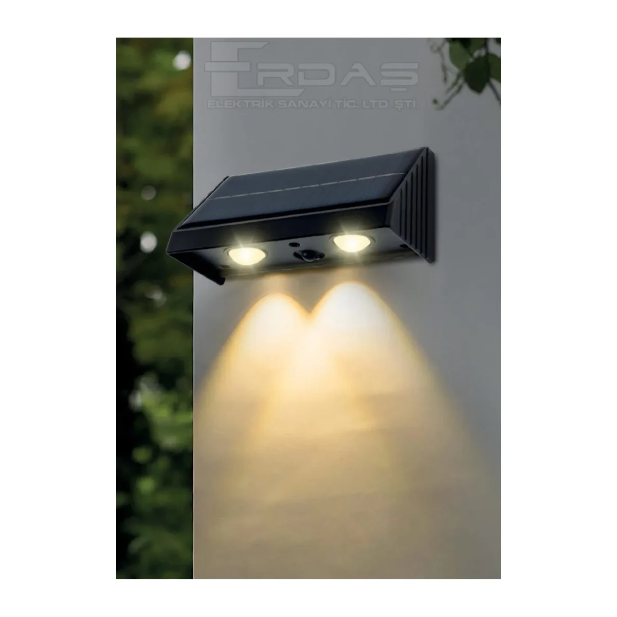 SOLAR LED BAHÇE ARMATÜRÜ TEK YÖNLÜ - Görsel 2