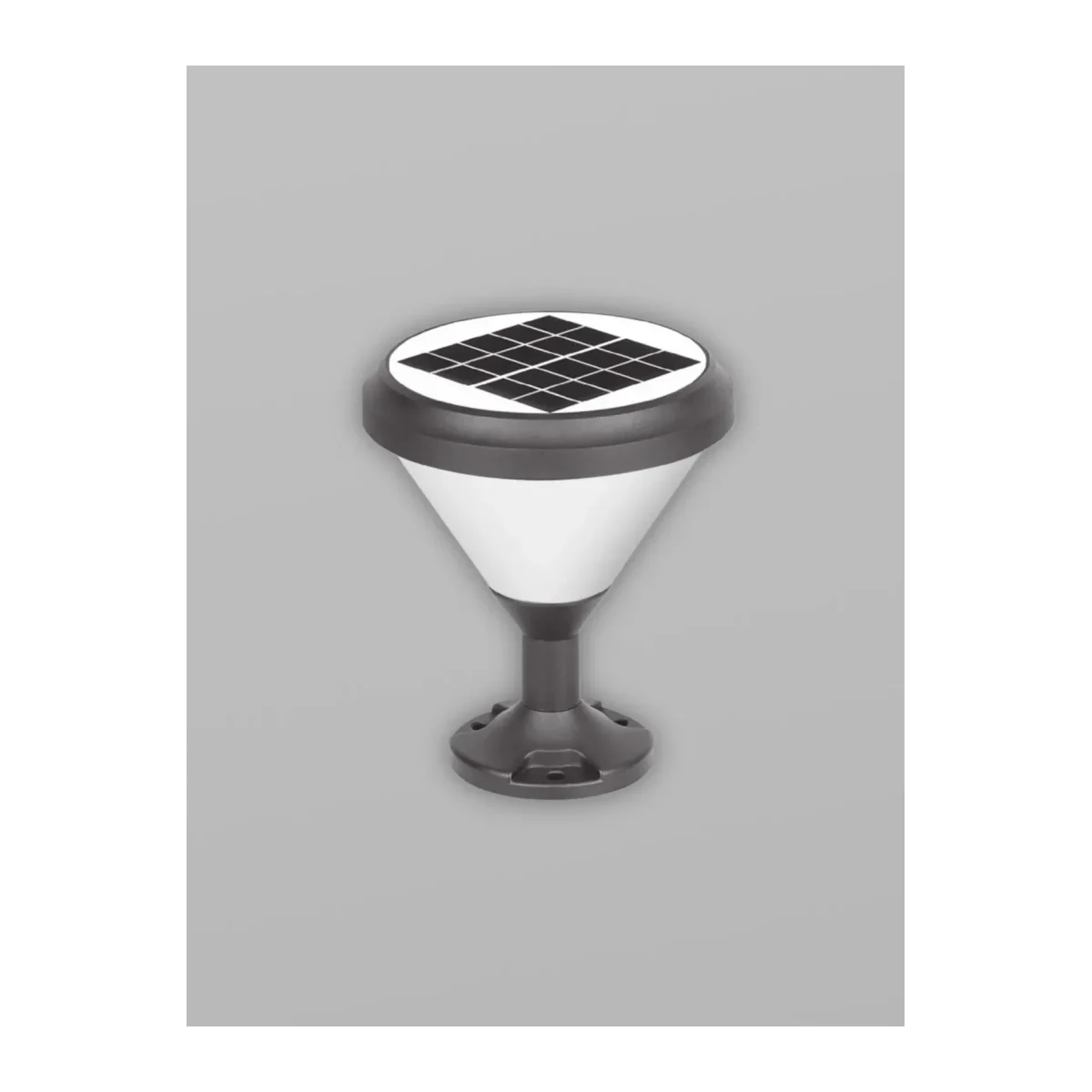 Solar LED Bahçe Armatürü - Görsel 2