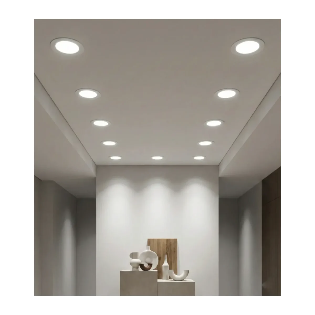 6W Sıva Altı Led Panel 6500K 10 ADET