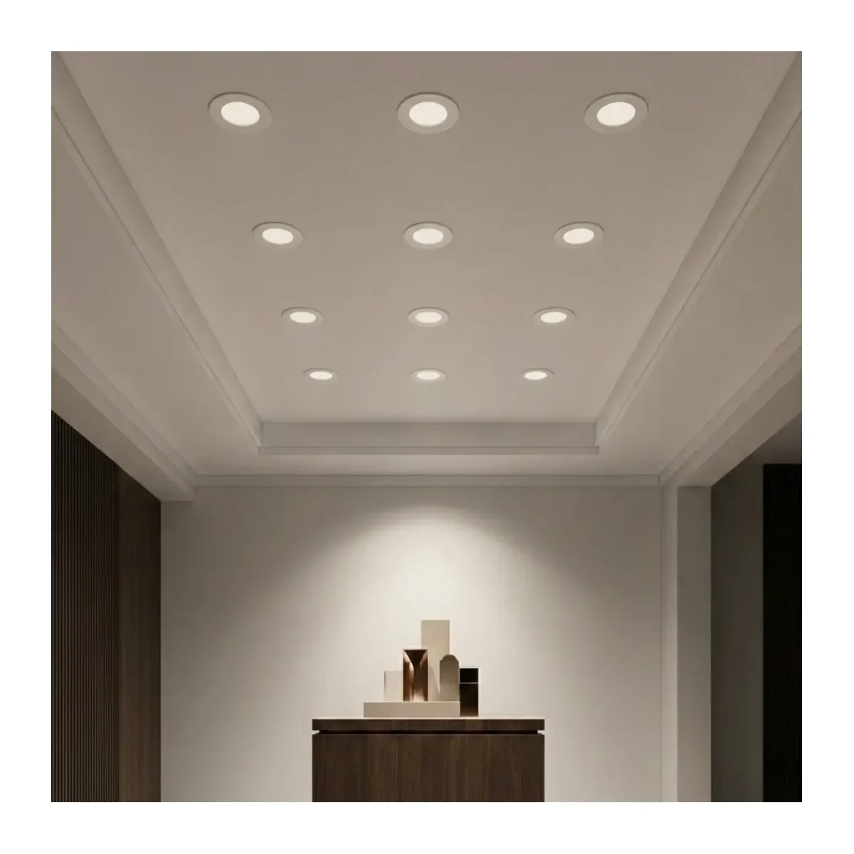 3W Sıva Altı Led Panel 6500K 10 ADET