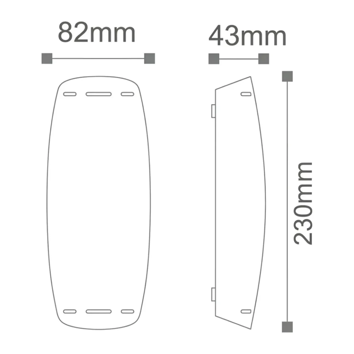 Sirius Alüminyum Duvar Apliği - 2x3.5W 3000K Siyah (AG40-01002) - Görsel 3