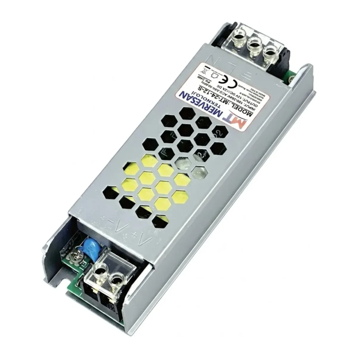 SLİM 2 AMPER TRAFO MT-24-12-S 12 VDC 2 Amper (SMPS)