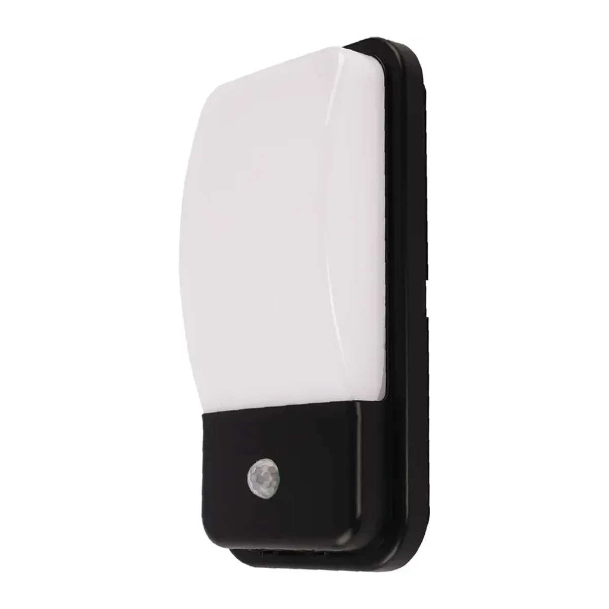 20W SENSÖRLÜ LED DUVAR APLİĞİ SİYAH 6500K IP65 - Görsel 3