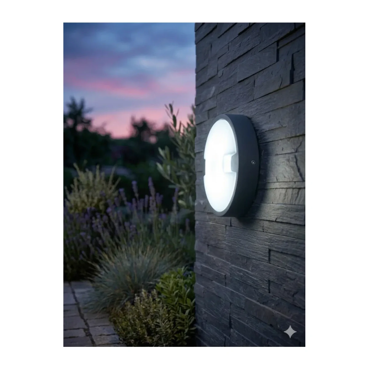 18W LED Oval Duvar ve Tavan Armatürü 6500K (AT10-71831)