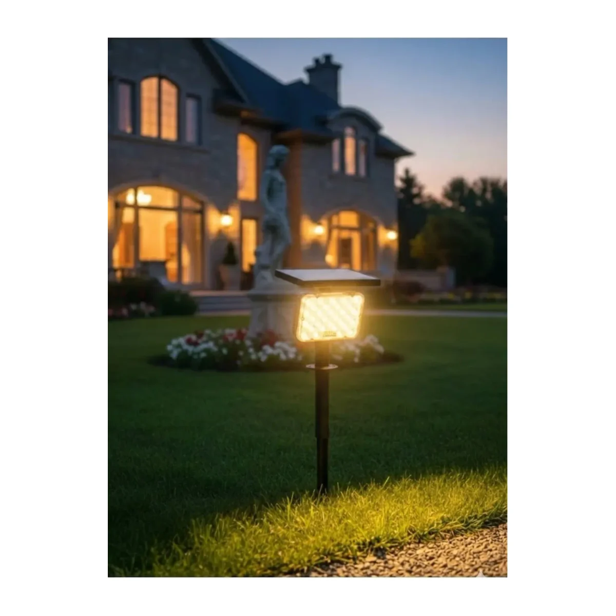 Solar LED Çim Armatürü