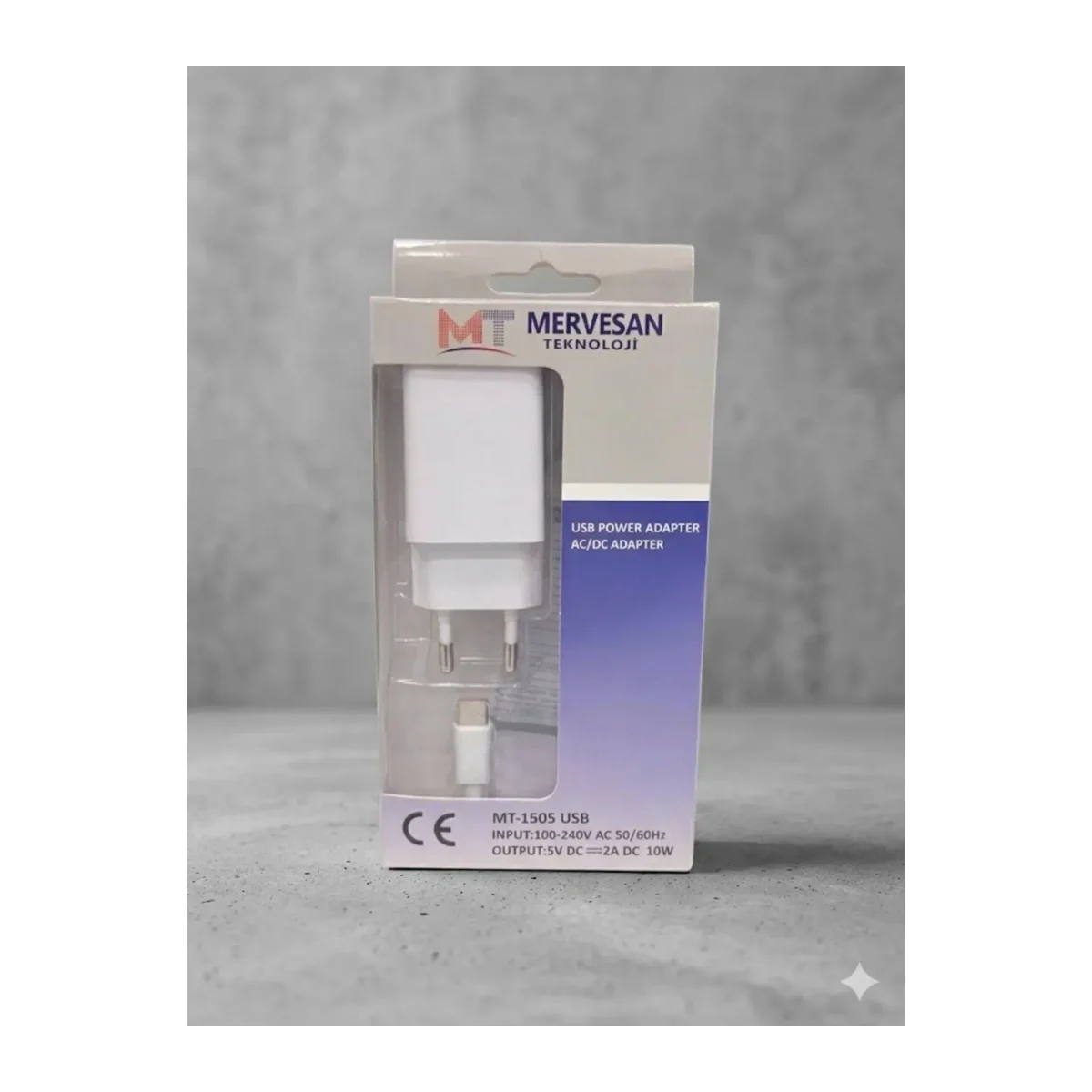 MT-1505 USB 5V 2A 10W TYPE C ŞARJ ALETİ
