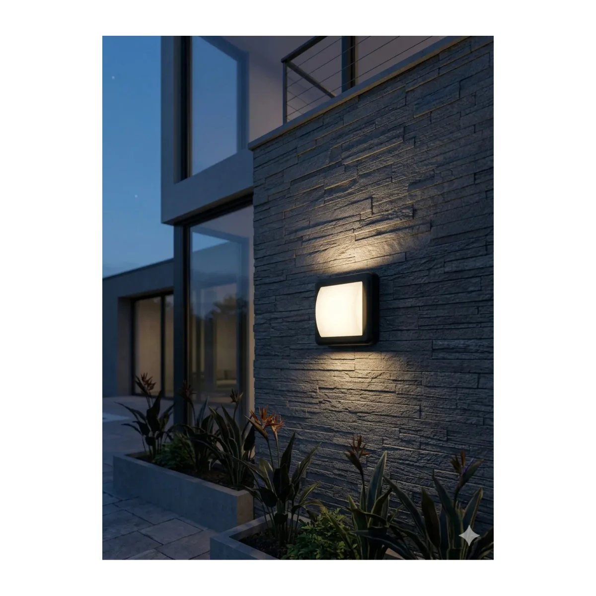 AH07-05001 4W LED Duvar & Tavan Apliği 3000K