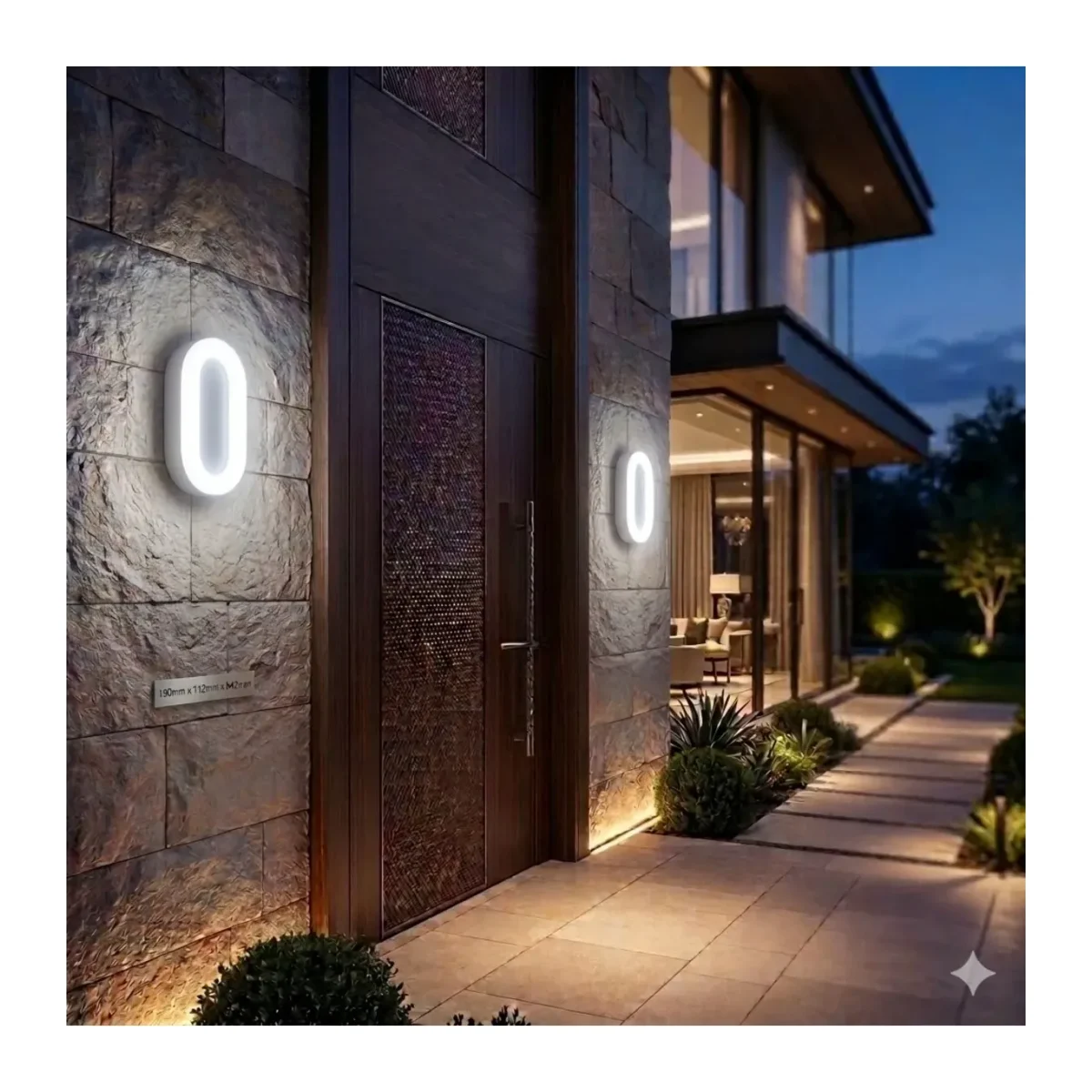 11W BEYAZ IP65 LED DUVAR ARMATÜRÜ