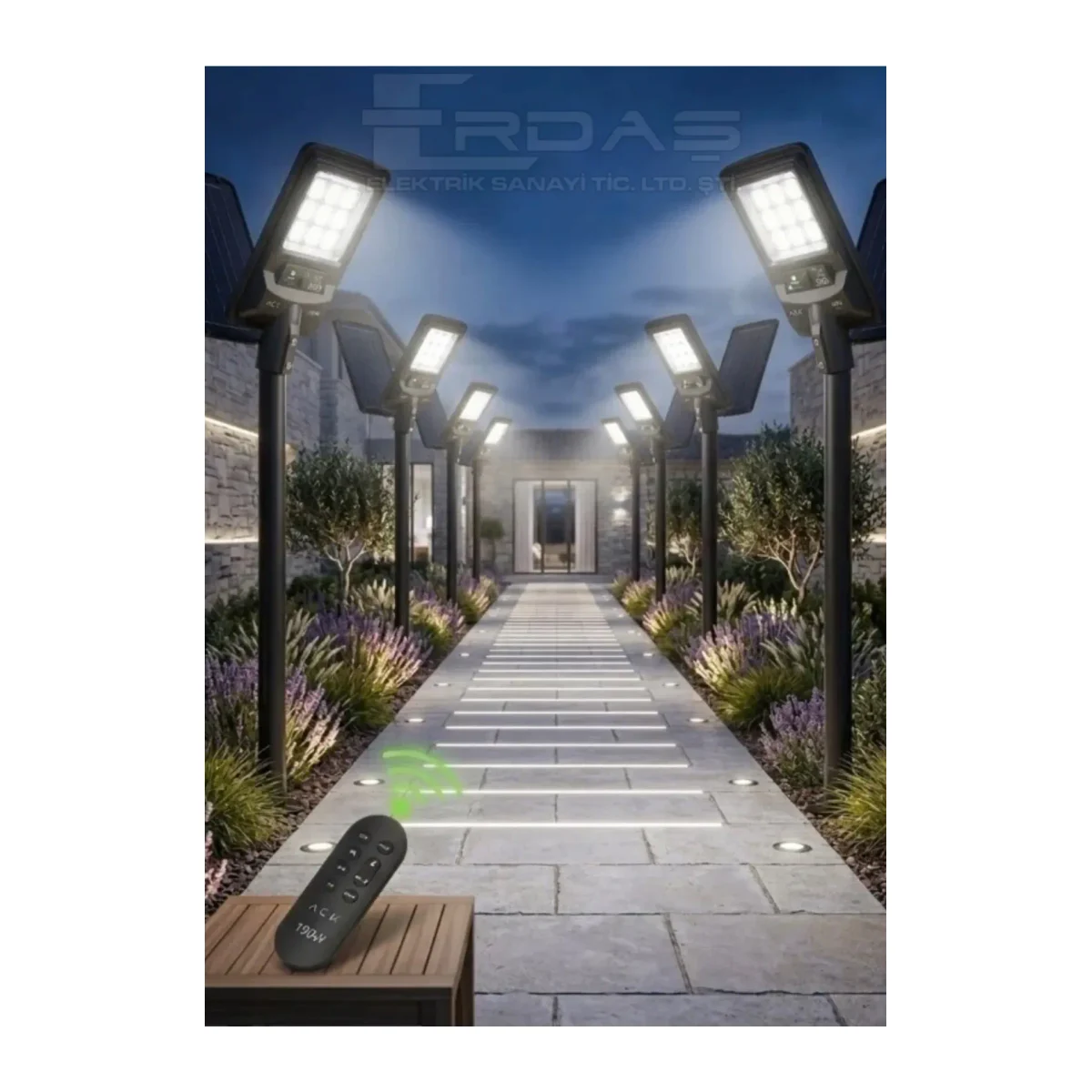 60W 6500K SOLAR SOKAK ARMATÜRÜ