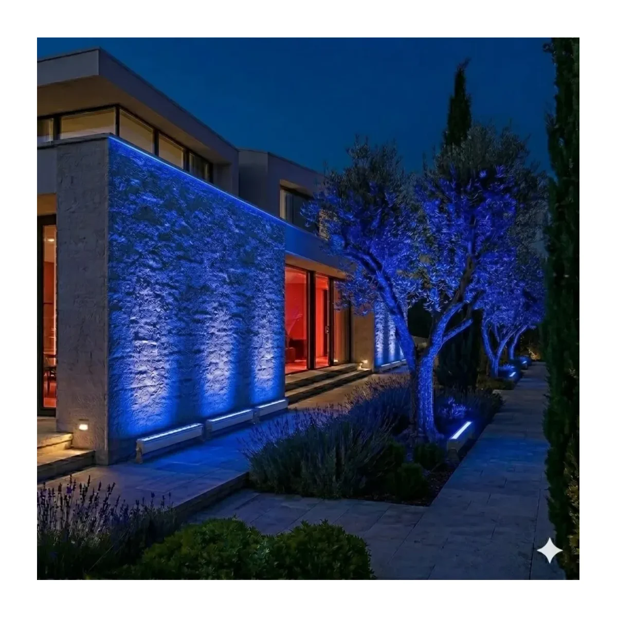 9x1W MAVI IP67 27CM LED WALLWASHER