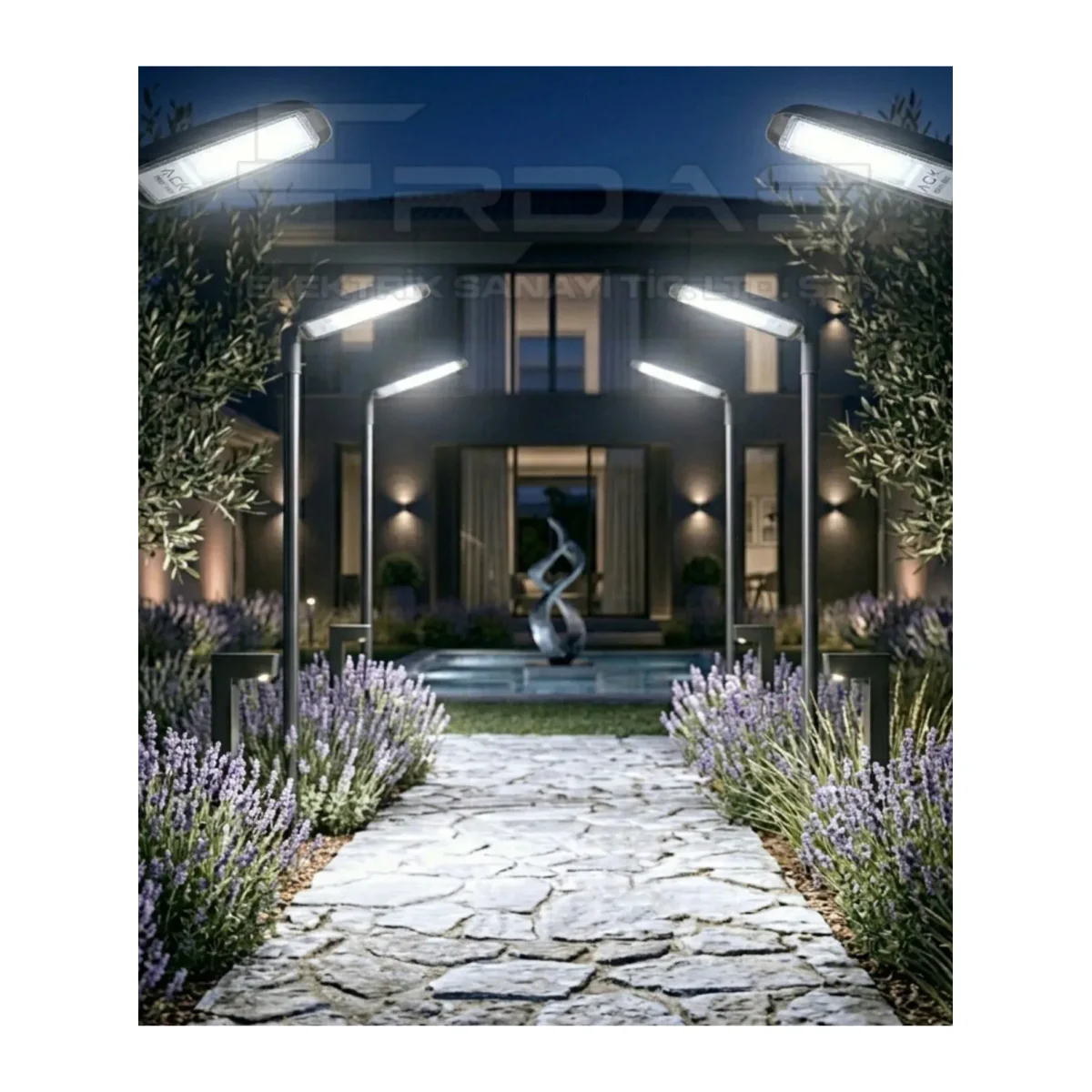 50W 6500K LED Sokak Armatürü