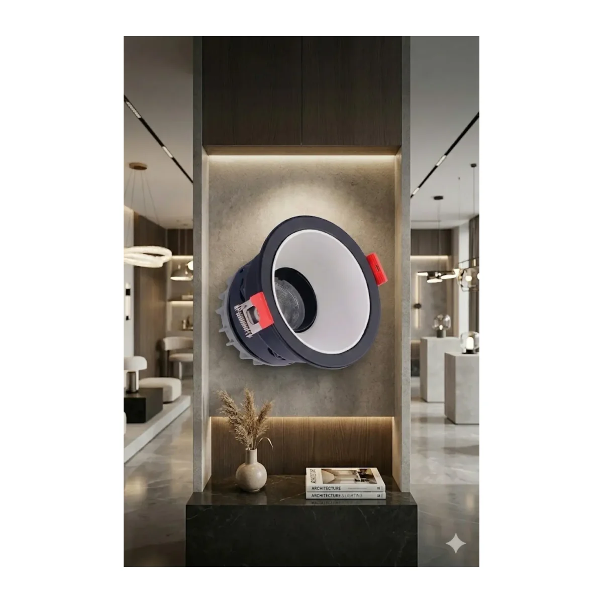 Led Spot 5W Siyah Çerçeve 4000K