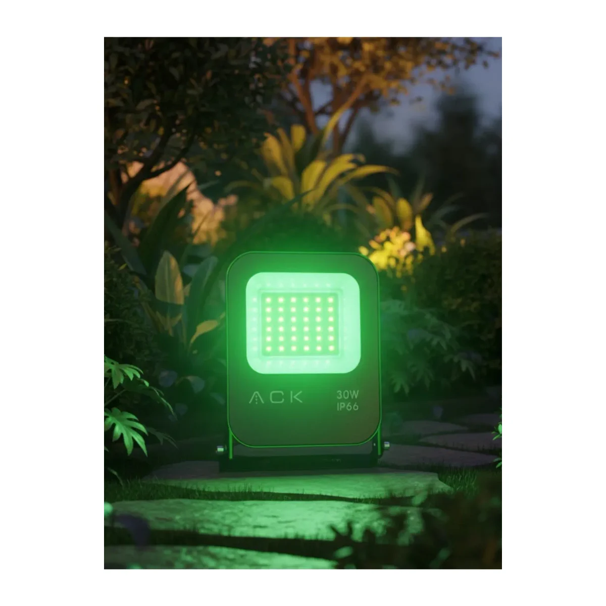 30W LED Projektör Yeşil