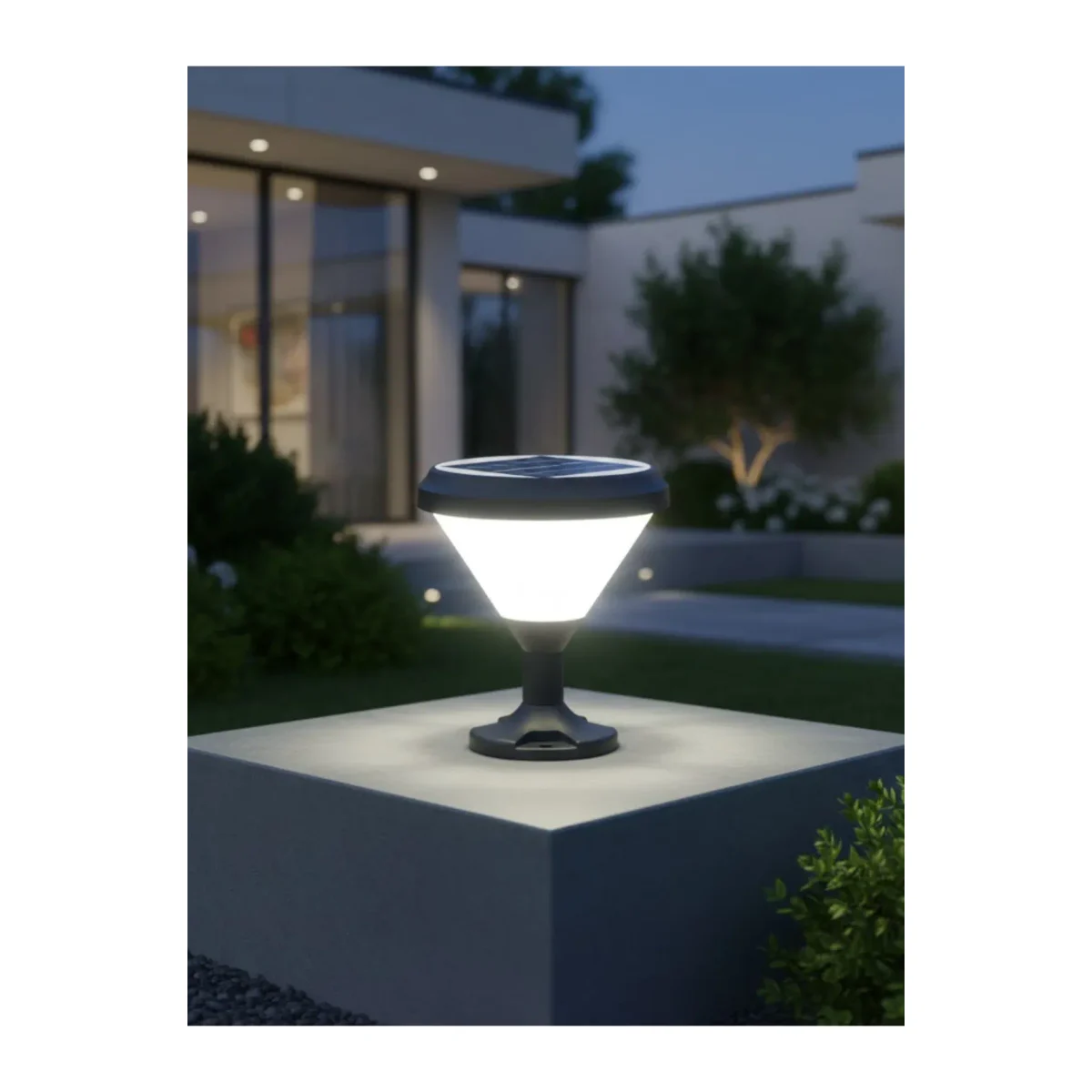 Solar LED Bahçe Armatürü
