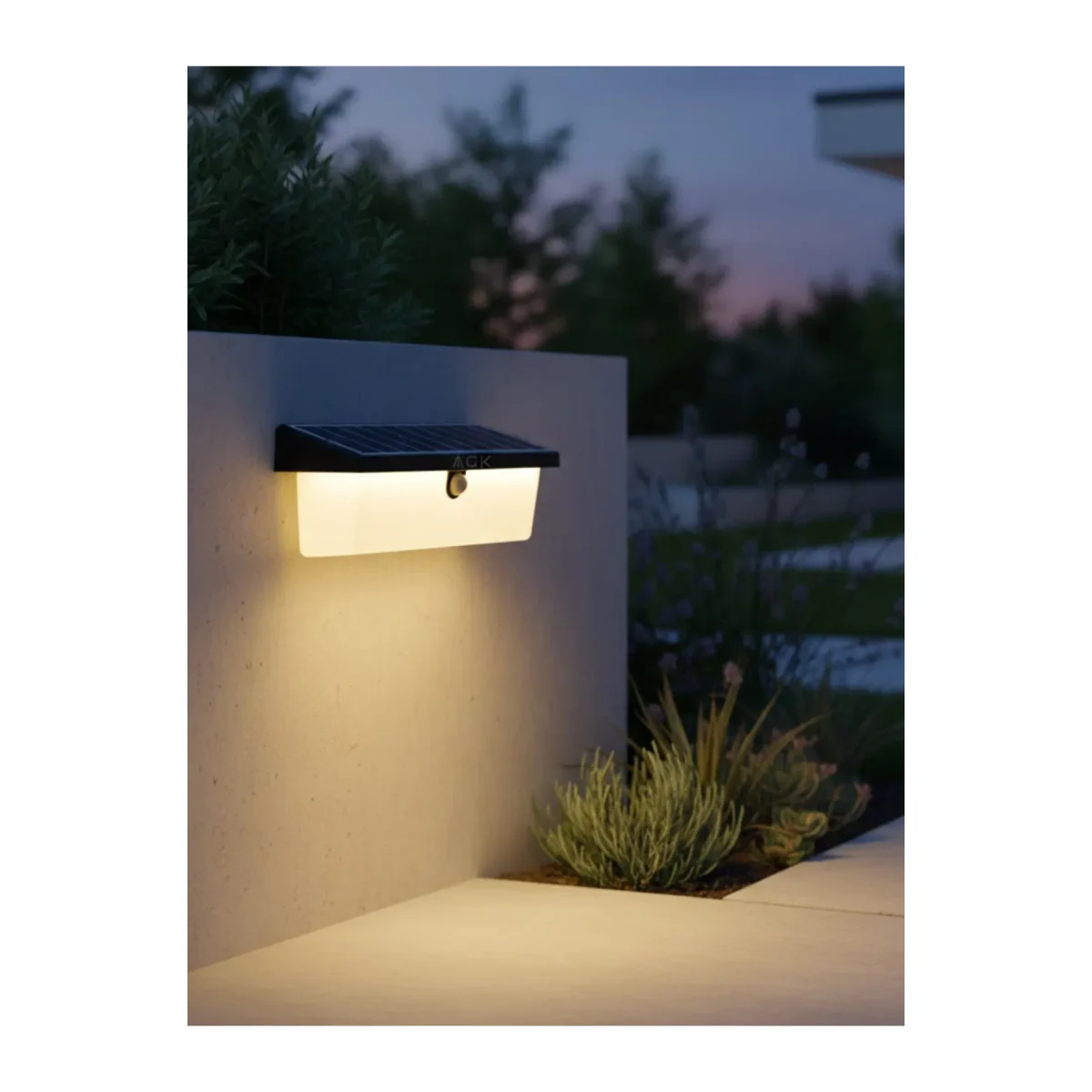 SENSÖRLÜ SOLAR LED DUVAR APLİĞİ