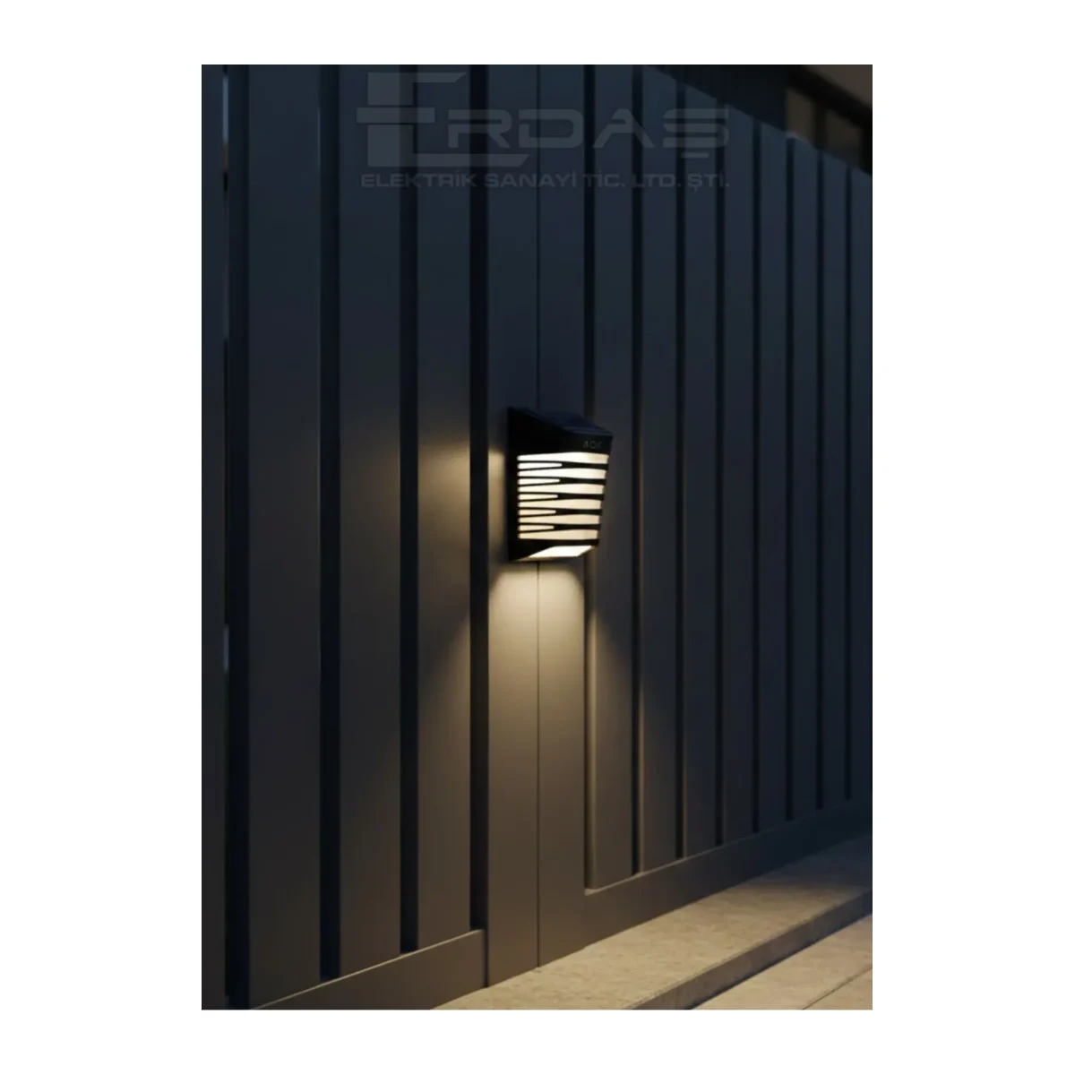 SOLAR LED ÇİT APLİK