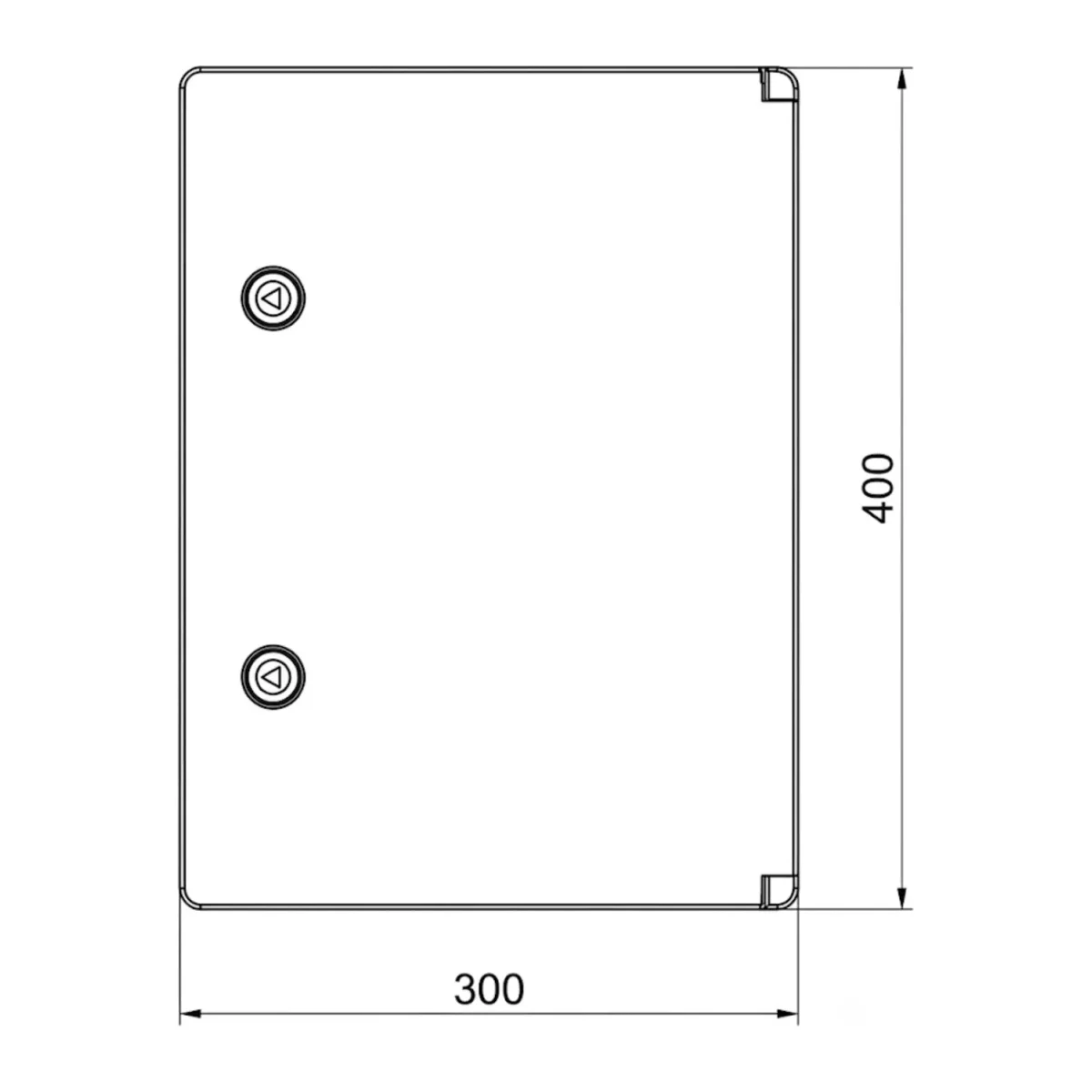 ÇETİNKAYA ÇP 5003 30x40x16,5 ABS PANO OPAK - Görsel 2