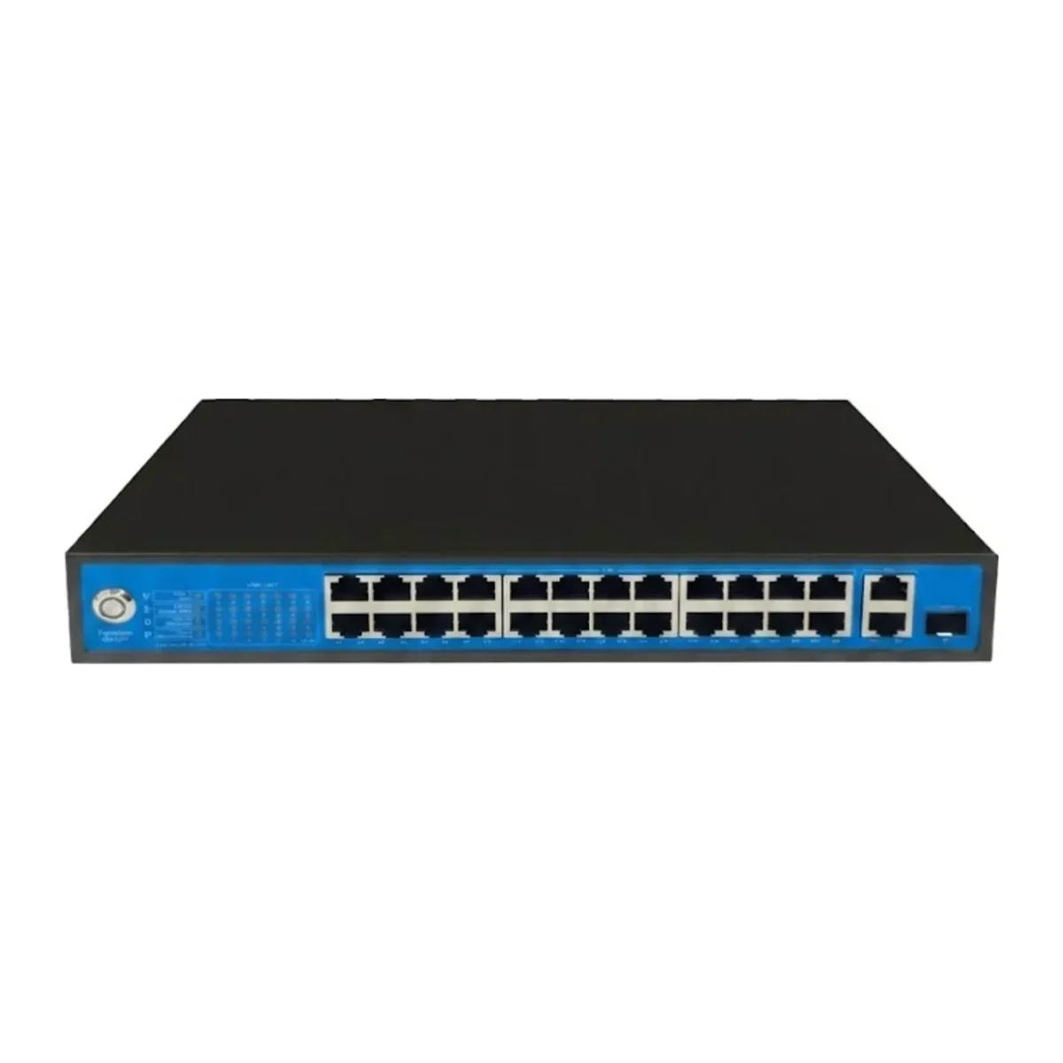 DL-3424PF 24 Ports Gigabit Uplink PoE Fiber Switch 2 Adet Gigabit Uplink Portu