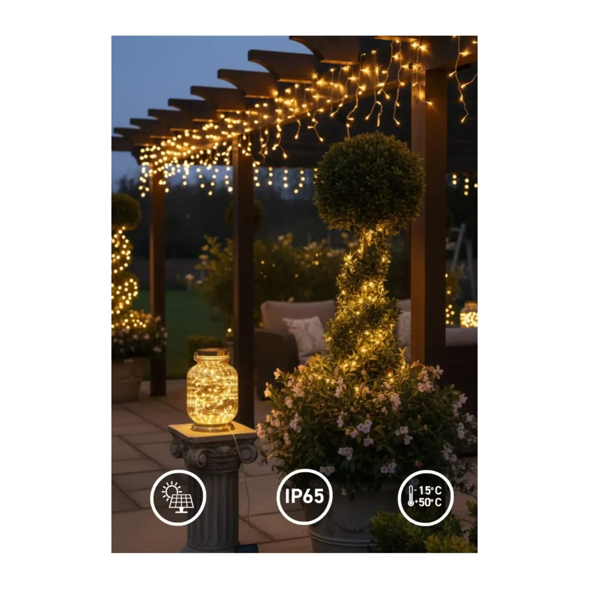 Led Solar Süsleme Işığı - Görsel 3