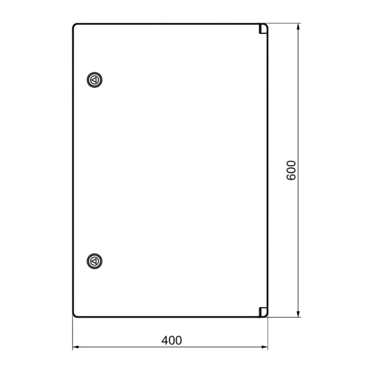 ÇETİNKAYA ÇP 5005 40x60x20 ABS Pano Opak - Görsel 2