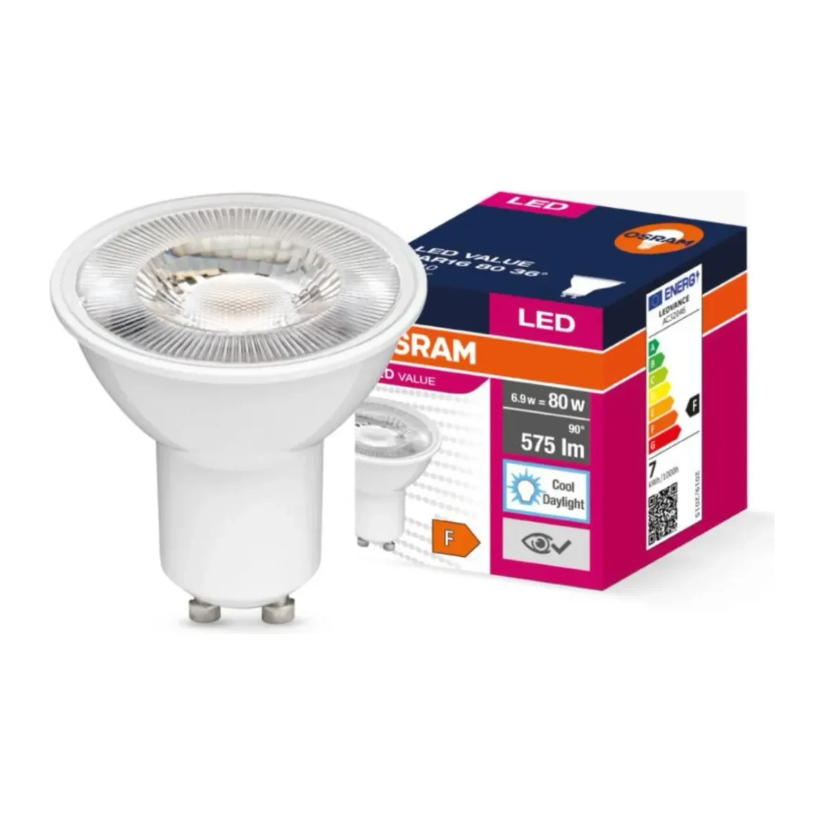 GU10 Led Ampul 6.9W 6500K Beyaz (10 Adet) - Görsel 3
